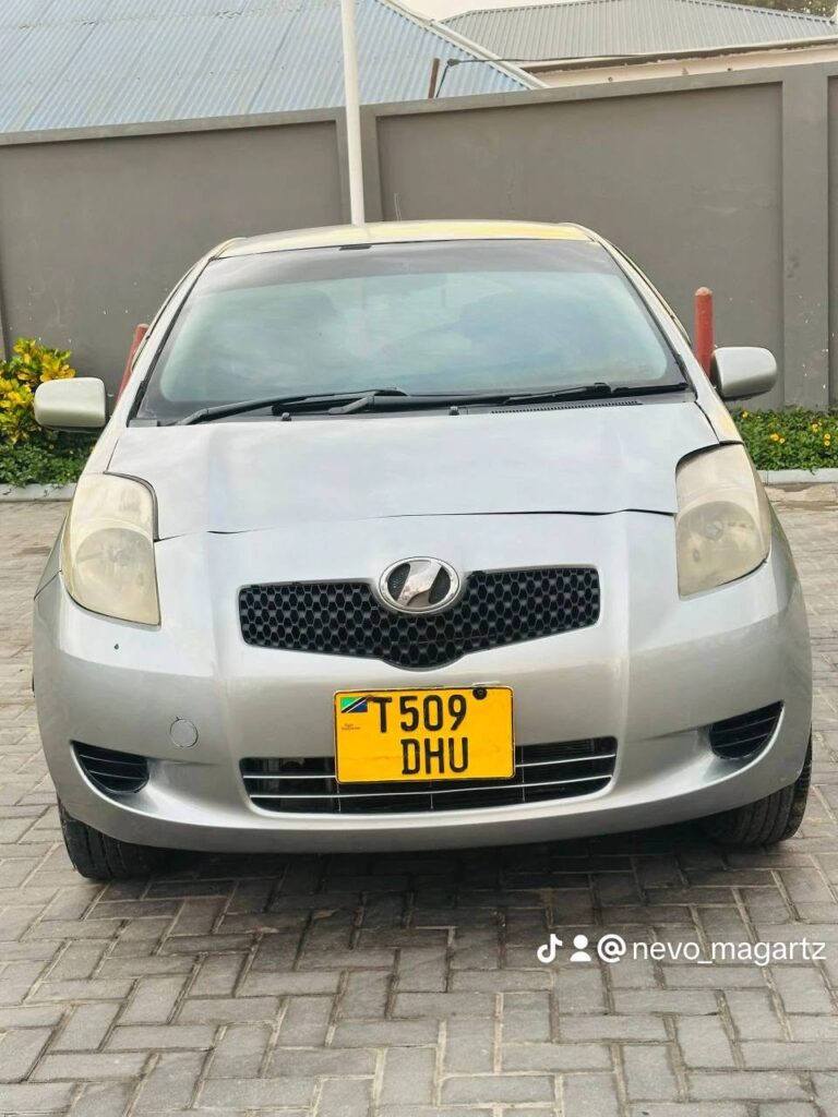 Bei ya Toyota Vitz 2007 Sokoni Dar es Salaam Tanzania