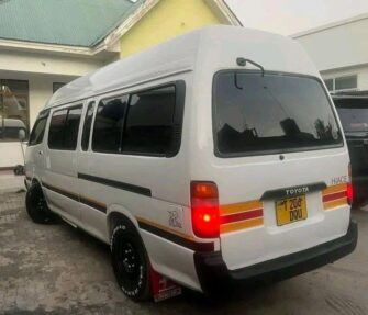 Price of Used Toyota Hiace 2000 for Sale in Dar es Salaam Tanzania