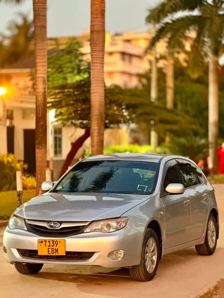 Subaru Impreza bei poa sokoni Dar es Salaam Tanzania