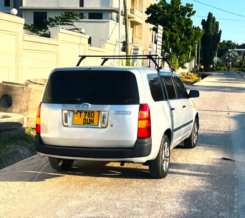 Magari Used Toyota Succeed 2008 Dar es Salaam Tanzania