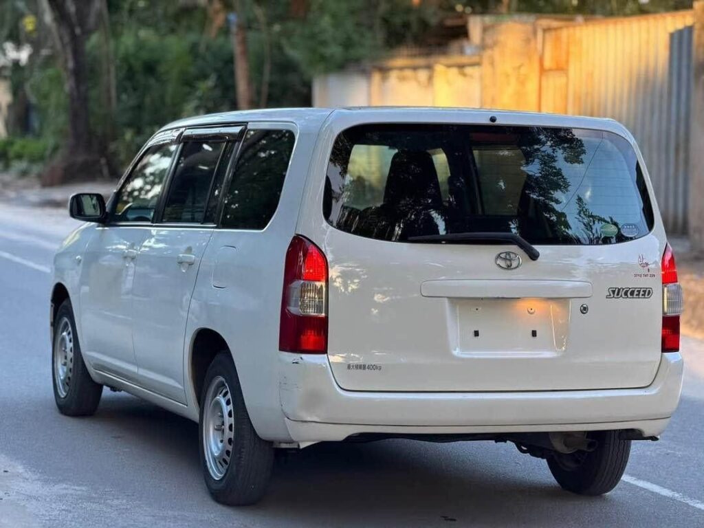 Magari Used Toyota Succeed 2015 Dar es Salaam Tanzania