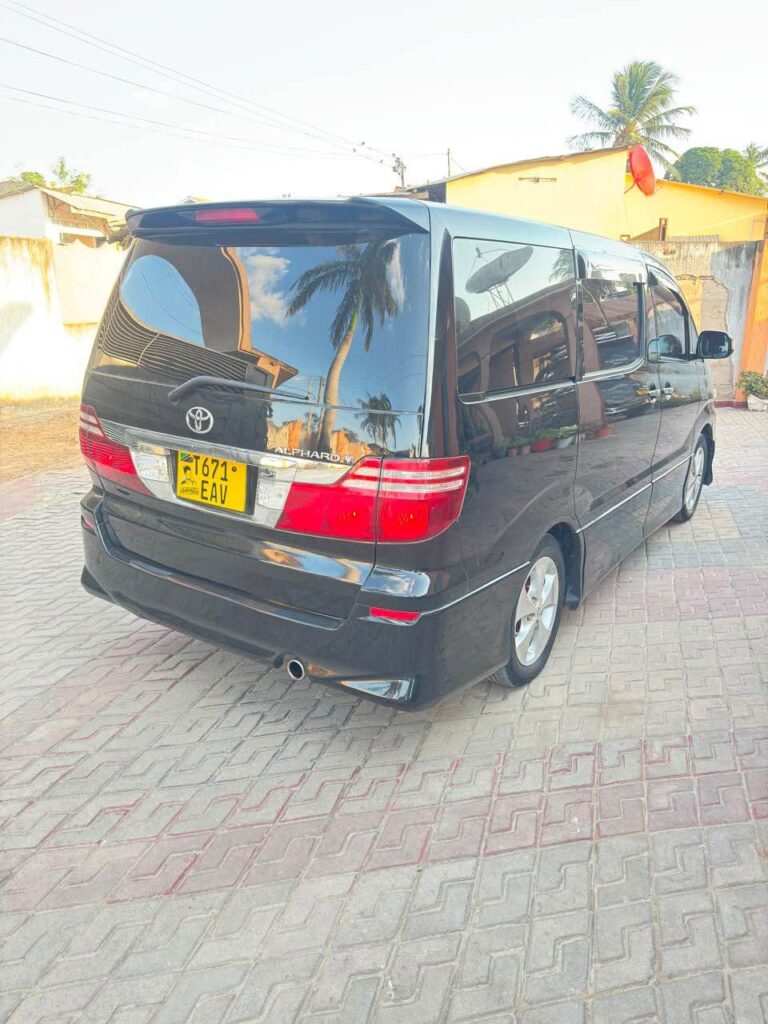 Magari Used Toyota Alphard 2006 Dar es Salaam Tanzania