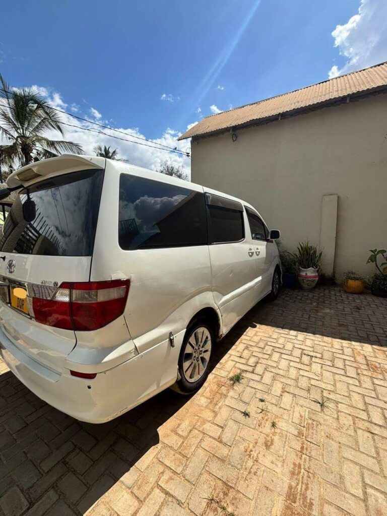 Magari Used Toyota Alphard 2005 Dar es Salaam Tanzania