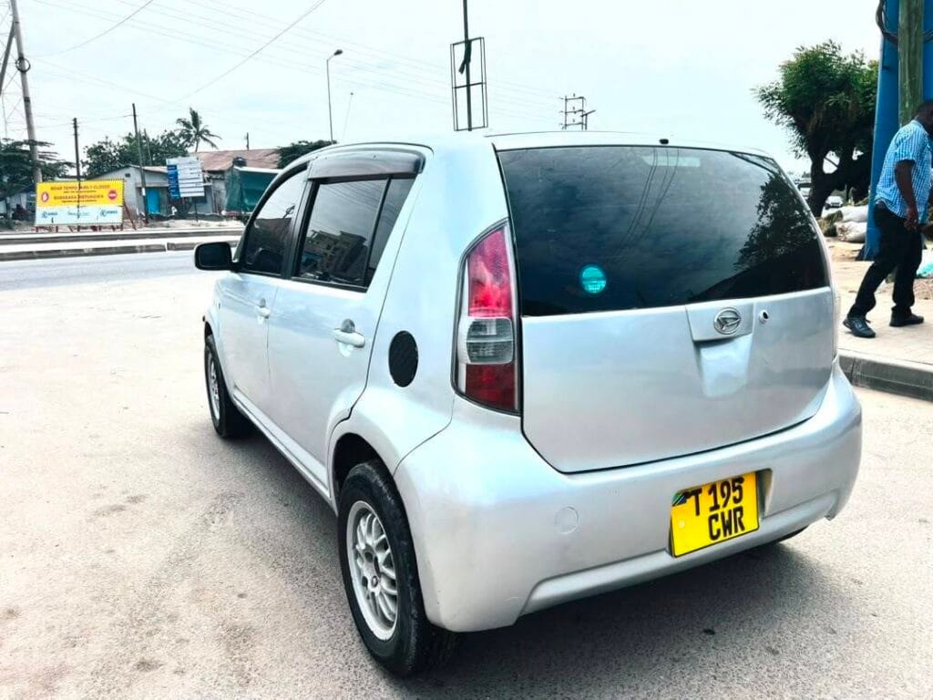 Magari Used Toyota Passo 2007 Dar es Salaam Tanzania