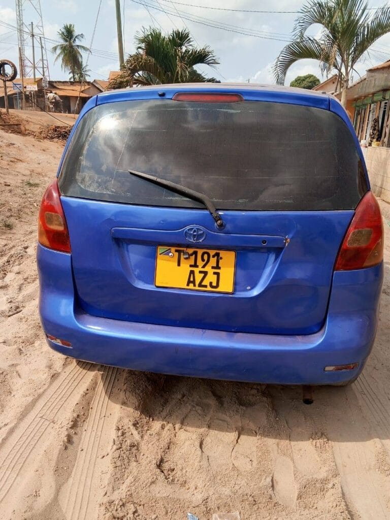 Magari Used Toyota Spacio 2004 Dar es Salaam Tanzania