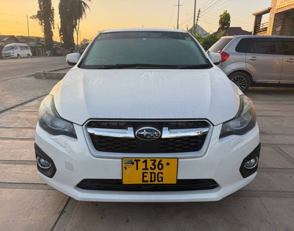 Bei ya Subaru Impreza 2013 Sokoni Dar es Salaam Tanzania